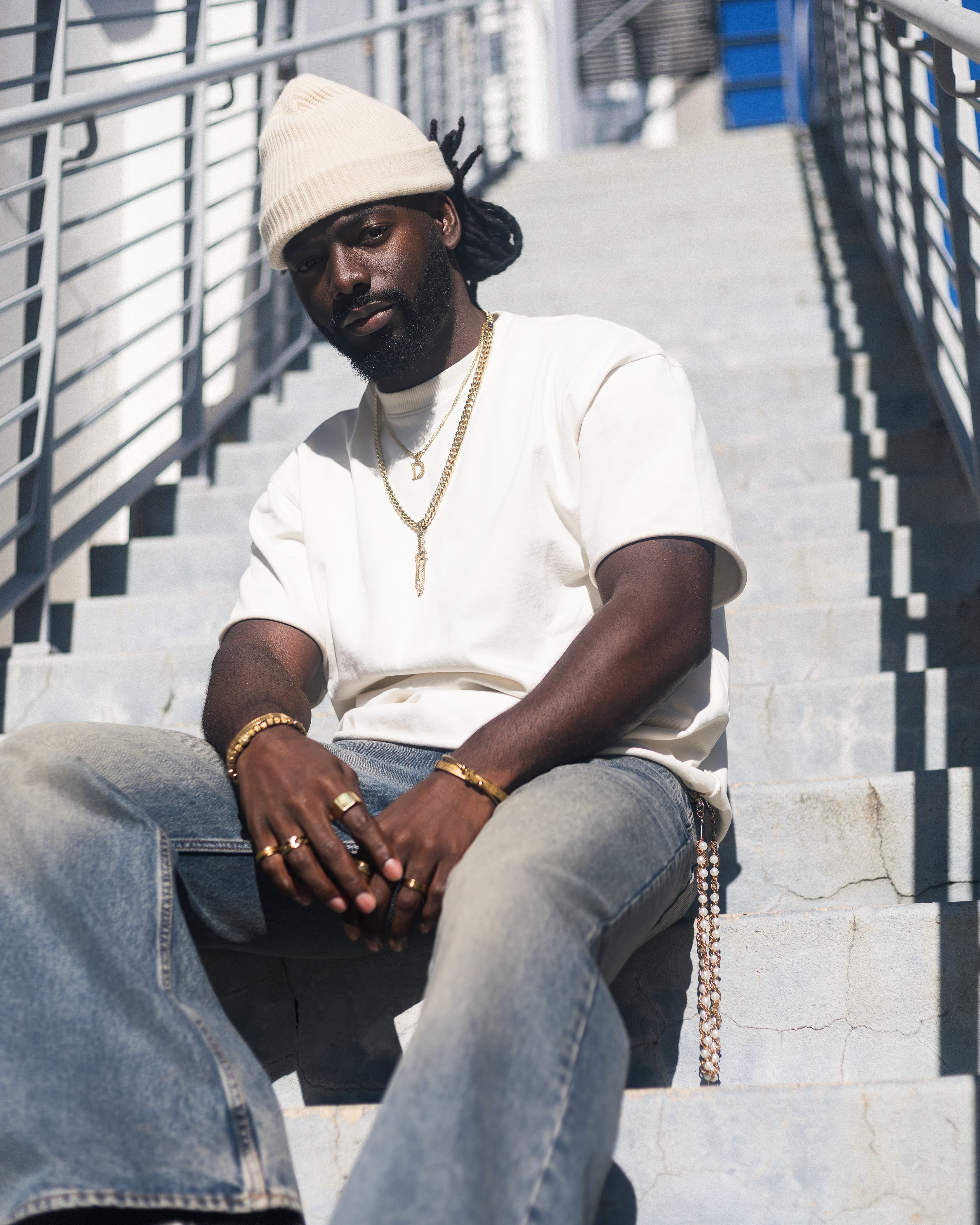 Commercial portrait on location